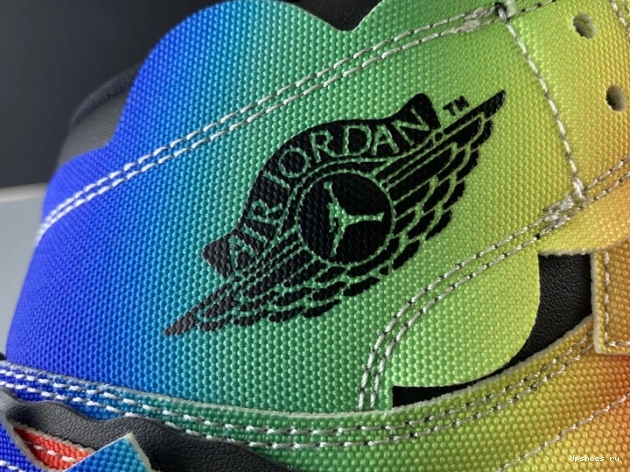 OG 1 "J BALVIN" HIGH JORDAN DC1786-125 BALVIN’S J AIR MULTI-COLOR 1104